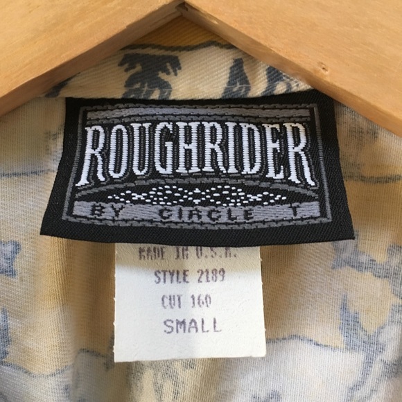 Vintage Rough Rider Cowboy Button Down - Picture 3 of 3